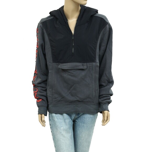 Free People FP Movement Pride Hoodie Top Pullover Sweatshirt Oversized S 283946 - Picture 7 of 12